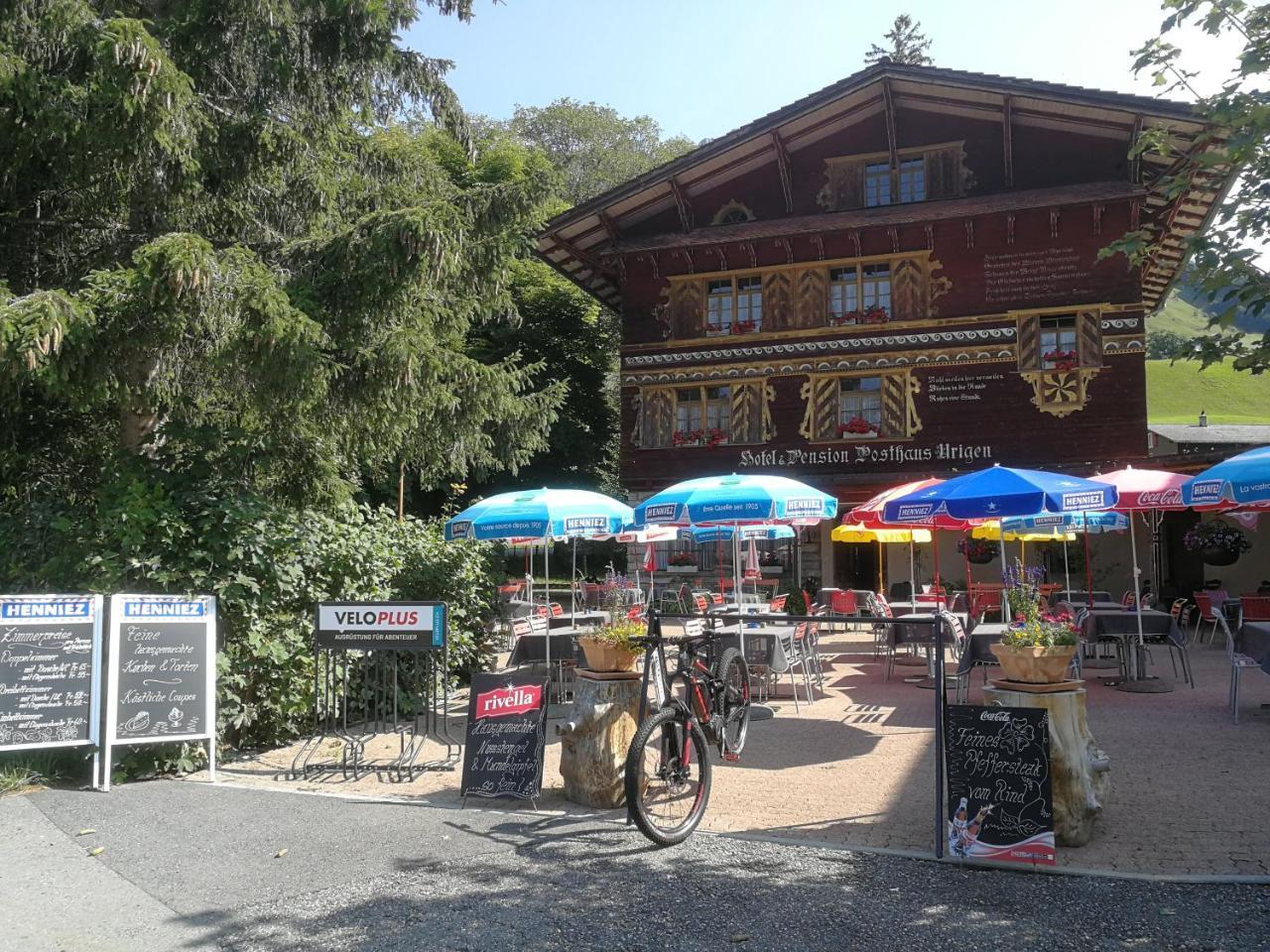 Hotel Posthaus Urigen Unterschächen Exterior foto